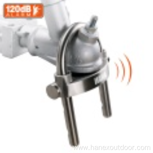 Universal security alarm trailer locks couplers